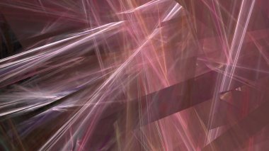 Fantezi kaotik renkli fraktal desen. Soyut Fraktal şekiller. 3D render resimde arka plan veya duvar kağıdı.