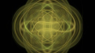 Fantezi kaotik renkli fraktal desen. Soyut Fraktal şekiller. 3D render resimde arka plan veya duvar kağıdı.