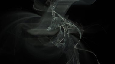 Fantezi kaotik renkli fraktal desen. Soyut Fraktal şekiller. 3D render resimde arka plan veya duvar kağıdı.