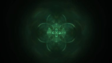 Fantezi kaotik renkli fraktal desen. Soyut Fraktal şekiller. 3D render resimde arka plan veya duvar kağıdı.