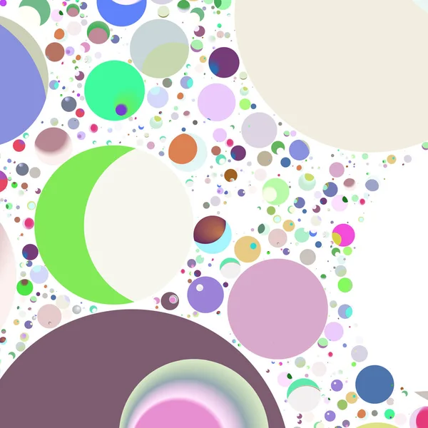 Çok renkli geometrik daire arka plan seamless modeli.