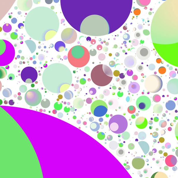 Multicolor Geometrisk Cirkel Abstrakt Bakgrund Sömlösa Mönster — Stockfoto