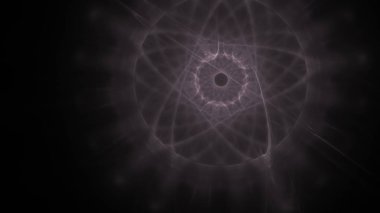 Fantezi kaotik renkli fraktal desen. Soyut Fraktal şekiller. 3D render resimde arka plan veya duvar kağıdı.