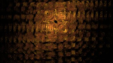 Fantezi kaotik renkli fraktal desen. Soyut Fraktal şekiller. 3D render resimde arka plan veya duvar kağıdı.