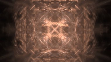 Fantezi kaotik renkli fraktal desen. Soyut Fraktal şekiller. 3D render resimde arka plan veya duvar kağıdı.