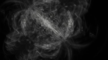 Fantezi kaotik renkli fraktal desen. Soyut Fraktal şekiller. 3D render resimde arka plan veya duvar kağıdı.