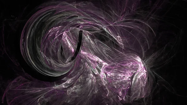 Fantezi kaotik renkli fraktal desen. Soyut Fraktal şekiller. 3D render resimde arka plan veya duvar kağıdı.