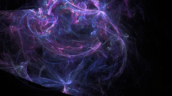 Fantezi kaotik renkli fraktal desen. Soyut Fraktal şekiller. 3D render resimde arka plan veya duvar kağıdı.