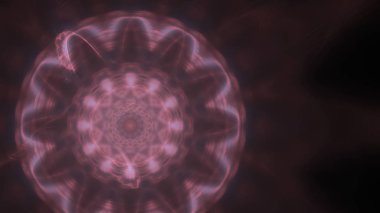 Fantezi kaotik renkli fraktal desen. Soyut Fraktal şekiller. 3D render resimde arka plan veya duvar kağıdı.