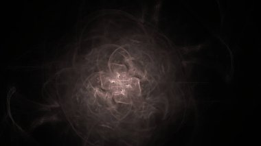 Fantezi kaotik renkli fraktal desen. Soyut Fraktal şekiller. 3D render resimde arka plan veya duvar kağıdı.