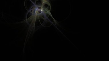 Fantezi kaotik renkli fraktal desen. Soyut Fraktal şekiller. 3D render resimde arka plan veya duvar kağıdı.