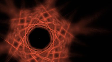 Fantezi kaotik renkli fraktal desen. Soyut Fraktal şekiller. 3D render resimde arka plan veya duvar kağıdı.