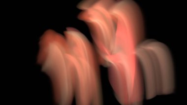 Fantezi kaotik renkli fraktal desen. Soyut Fraktal şekiller. 3D render resimde arka plan veya duvar kağıdı.