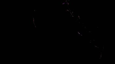 Fantezi kaotik renkli fraktal desen. Soyut Fraktal şekiller. 3D render resimde arka plan veya duvar kağıdı.