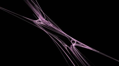 Fantezi kaotik renkli fraktal desen. Soyut Fraktal şekiller. 3D render resimde arka plan veya duvar kağıdı.