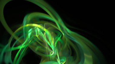 Fantezi kaotik renkli fraktal desen. Soyut Fraktal şekiller. 3D render resimde arka plan veya duvar kağıdı.