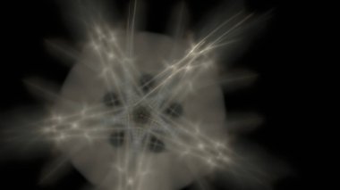 Fantezi kaotik renkli fraktal desen. Soyut Fraktal şekiller. 3D render resimde arka plan veya duvar kağıdı.