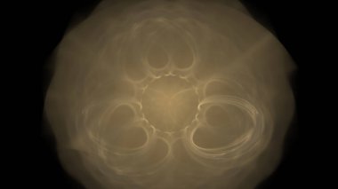 Fantezi kaotik renkli fraktal desen. Soyut Fraktal şekiller. 3D render resimde arka plan veya duvar kağıdı.