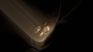 Fantezi kaotik renkli fraktal desen. Soyut Fraktal şekiller. 3D render resimde arka plan veya duvar kağıdı.