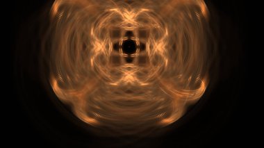 Fantezi kaotik renkli fraktal desen. Soyut Fraktal şekiller. 3D render resimde arka plan veya duvar kağıdı.