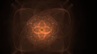 Fantezi kaotik renkli fraktal desen. Soyut Fraktal şekiller. 3D render resimde arka plan veya duvar kağıdı.