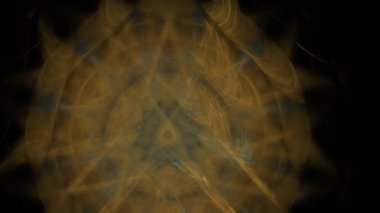 Fantezi kaotik renkli fraktal desen. Soyut Fraktal şekiller. 3D render resimde arka plan veya duvar kağıdı.