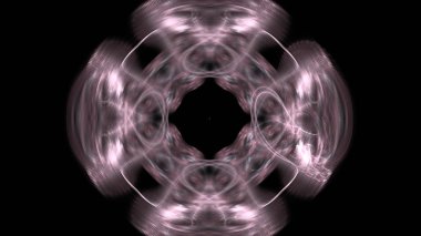 Fantezi kaotik renkli fraktal desen. Soyut Fraktal şekiller. 3D render resimde arka plan veya duvar kağıdı.