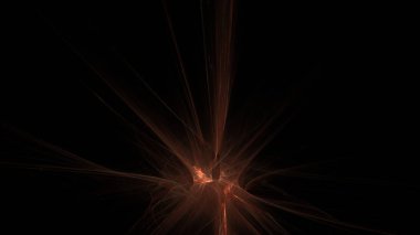 Fantezi kaotik renkli fraktal desen. Soyut Fraktal şekiller. 3D render resimde arka plan veya duvar kağıdı.