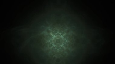 Fantezi kaotik renkli fraktal desen. Soyut Fraktal şekiller. 3D render resimde arka plan veya duvar kağıdı.