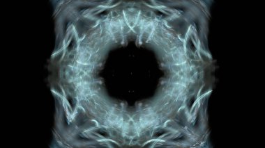 Fantezi kaotik renkli fraktal desen. Soyut Fraktal şekiller. 3D render resimde arka plan veya duvar kağıdı.