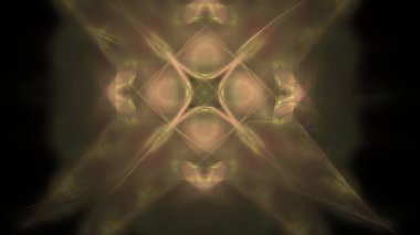 Fantezi kaotik renkli fraktal desen. Soyut Fraktal şekiller. 3D render resimde arka plan veya duvar kağıdı.