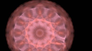 Fantezi kaotik renkli fraktal desen. Soyut Fraktal şekiller. 3D render resimde arka plan veya duvar kağıdı.