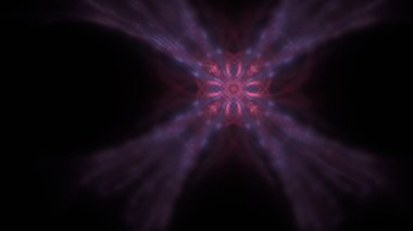 Fantezi kaotik renkli fraktal desen. Soyut Fraktal şekiller. 3D render resimde arka plan veya duvar kağıdı.