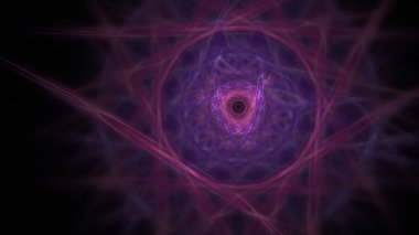 Fantezi kaotik renkli fraktal desen. Soyut Fraktal şekiller. 3D render resimde arka plan veya duvar kağıdı.