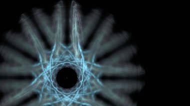 Fantezi kaotik renkli fraktal desen. Soyut Fraktal şekiller. 3D render resimde arka plan veya duvar kağıdı.