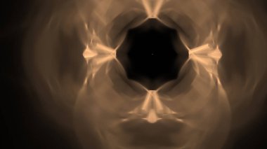 Fantezi kaotik renkli fraktal desen. Soyut Fraktal şekiller. 3D render resimde arka plan veya duvar kağıdı.