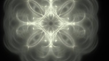 Fantezi kaotik renkli fraktal desen. Soyut Fraktal şekiller. 3D render resimde arka plan veya duvar kağıdı.