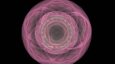 Fantezi kaotik renkli fraktal desen. Soyut Fraktal şekiller. 3D render resimde arka plan veya duvar kağıdı.