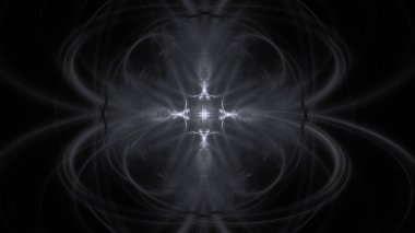 Fantezi kaotik renkli fraktal desen. Soyut Fraktal şekiller. 3D render resimde arka plan veya duvar kağıdı.