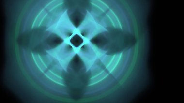 Fantezi kaotik renkli fraktal desen. Soyut Fraktal şekiller. 3D render resimde arka plan veya duvar kağıdı.