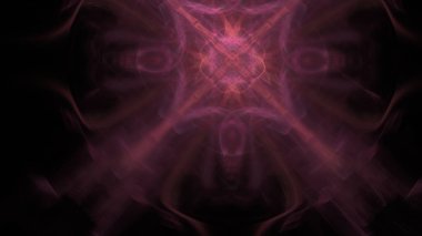 Fantezi kaotik renkli fraktal desen. Soyut Fraktal şekiller. 3D render resimde arka plan veya duvar kağıdı.