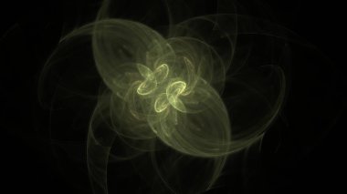 Fantezi kaotik renkli fraktal desen. Soyut Fraktal şekiller. 3D render resimde arka plan veya duvar kağıdı.