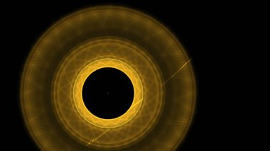 Fantezi kaotik renkli fraktal desen. Soyut Fraktal şekiller. 3D render resimde arka plan veya duvar kağıdı.