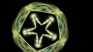 Fantezi kaotik renkli fraktal desen. Soyut Fraktal şekiller. 3D render resimde arka plan veya duvar kağıdı.