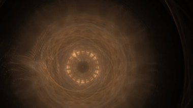 Fantezi kaotik renkli fraktal desen. Soyut Fraktal şekiller. 3D render resimde arka plan veya duvar kağıdı.