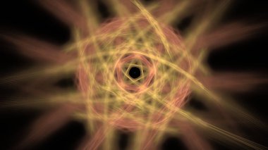 Fantezi kaotik renkli fraktal desen. Soyut Fraktal şekiller. 3D render resimde arka plan veya duvar kağıdı.