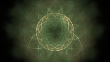 Fantezi kaotik renkli fraktal desen. Soyut Fraktal şekiller. 3D render resimde arka plan veya duvar kağıdı.