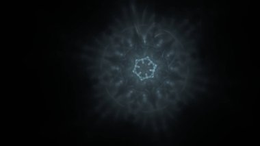 Fantezi kaotik renkli fraktal desen. Soyut Fraktal şekiller. 3D render resimde arka plan veya duvar kağıdı.