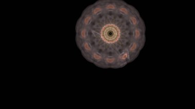 Fantezi kaotik renkli fraktal desen. Soyut Fraktal şekiller. 3D render resimde arka plan veya duvar kağıdı.