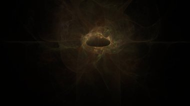 Fantezi kaotik renkli fraktal desen. Soyut Fraktal şekiller. 3D render resimde arka plan veya duvar kağıdı.